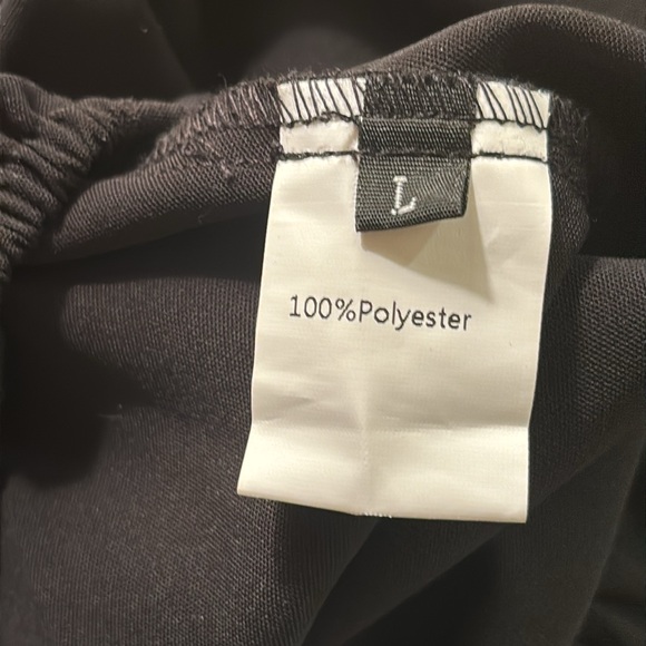 Women’s High Neck Lace Shirred Blouse - Picture 7 of 8